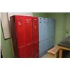 Image 2 : CONTENTS OF LUNCH ROOM: 2 GRANITE TABLES, FRIDGE, LOCKERS