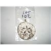 Image 1 : SAND DOLLAR LARGE PENDANT WITH WHITE ENAMEL & GOLD COLORED OBVERSE/REVERSE!! PENDANT CAME OUT OF SAF