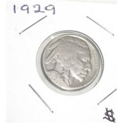 1929-P BUFFALO NICKEL *VERY GOOD GRADE* RED BOOK VALUE IS $2.00+!! NICKEL CAME OUT OF SAFE!!