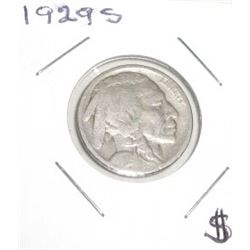 1929-S BUFFALO NICKEL *VERY GOOD GRADE* RED BOOK VALUE IS $2.00+!! NICKEL CAME OUT OF SAFE!!