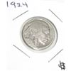 Image 1 : 1924-P BUFFALO NICKEL *GOOD GRADE* RED BOOK VALUE IS $2.00+!! NICKEL CAME OUT OF SAFE!!
