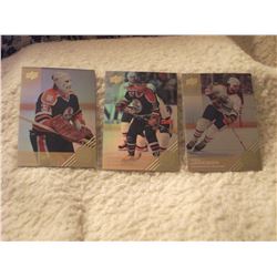 THREE HOCKEY CARDS (L732 - 4)