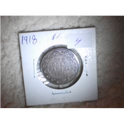 1918 CANADIAN LARGE PENNY (L729 - 4)