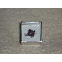 NATURAL AMETHYST RING (L732 - 11)