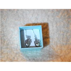 TIBETAN SILVER EARRINGS (L732 - 17)