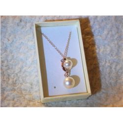 9 KT ROSE GOLD FILLED NECKLACE (L732 - 20)