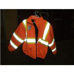 ORANGE REFLECTIVE WINTER JACKET