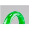Image 6 : Two Chinese Emerald Green Hardstone Bangles