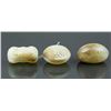 Image 2 : Set of Three Jade Carved Openwork Censers
