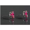 Image 2 : Pair of Ruby Earrings
