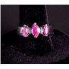 Image 1 : Sterling Silver Ruby (4.67 ct) Ring Appraised $500