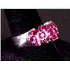 Image 2 : Sterling Silver Ruby (0.70 ct) Ring Appraised $650