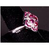 Image 2 : Sterling Silver Ruby (0.60 ct) Ring Appraised $575