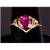 Image 1 : 14K Gold Ruby (1.55 ct) Ring Appraised $718