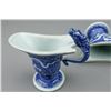 Image 6 : Pair Blue & White Porcelain Wine Cups Xuande
