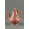 Image 1 : Exquisite Chinese Peach Bloom Teapot w Xuande Mk