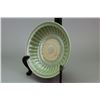 Image 3 : Chinese Celadon Glazed Foliate Porcelain Plate