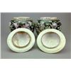 Image 8 : Pair of Chinese Famille Verte Jars with Cover