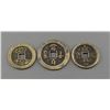 Image 2 : Three Pieces of Chinese Bronze Coins Xianfeng Mark