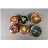 Image 2 : 6 Pcs Qing Period Chinese Bronze Cloisonne Cases