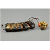Image 1 : Japanese Five-case Inro Gilt Lacquer 19th C.