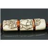 Image 3 : Japanese Fine Ivory Carved Inro