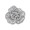 Image 3 : 14KT White Gold 0.22ctw Diamond Ring