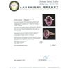 Image 6 : 14KT Rose Gold 6.66ct Amethyst and Diamond Ring