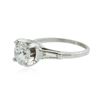 Image 8 : Platinum and 14KT White Gold 3.55ctw Diamond Ring