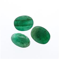 4.45cts. Oval Cut Natural Emerald Parcel