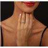 Image 1 : 18KT White Gold 1.47ctw Diamond Ring