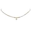 Image 3 : 14KT Yellow Gold 32.61ctw Rough Diamond Necklace With Charm