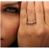 Image 2 : 14KT White Gold 0.50ctw Diamond Ring