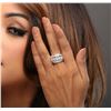 Image 1 : 14KT White Gold 2.52ctw Diamond Ring