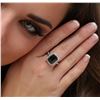 Image 5 : 14KT White Gold 6.29ct Tourmaline and Diamond Ring