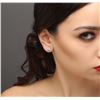 Image 6 : 14KT White Gold 1.79ctw Diamond Stud Earrings