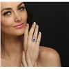 Image 5 : 14KT White Gold 2.43ct Tanzanite and Diamond Ring