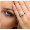 Image 2 : 14KT White Gold 2.42ctw Diamond Ring