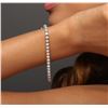 Image 2 : 14KT White Gold 2.23ctw Diamond Tennis Bracelet