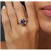 Image 1 : 14KT White Gold 3.35ct Tanzanite and Diamond Ring