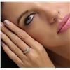 Image 2 : 14KT White Gold 0.05ctw Diamond Ring
