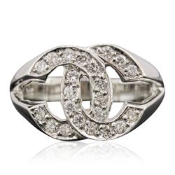 14KT White Gold 0.50ctw Diamond Ring