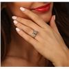 Image 2 : 14KT Yellow Gold 3.38ctw Diamond Ring
