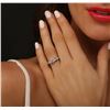 Image 4 : 18KT White Gold 1.27ctw Diamond Ring
