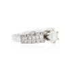 Image 2 : 18KT White Gold 1.31ctw Diamond Ring