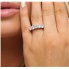 Image 2 : 14KT White Gold 2.02ctw Diamond Ring