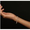 Image 5 : 14KT Yellow Gold 1.11ctw Diamond Bangle