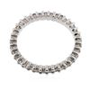 Image 2 : 14KT White Gold 0.95ctw Diamond Ring