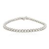 Image 3 : 14KT White Gold 2.89ctw Diamond Tennis Bracelet