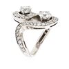 Image 7 : 14KT White Gold 1.58ctw Diamond Ring